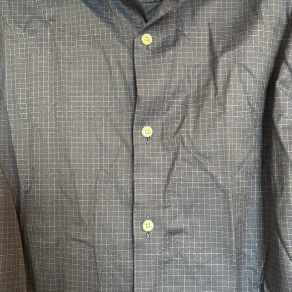 Fairlane men’s blue long sleeve button down shirt size large - Picture 3 of 8